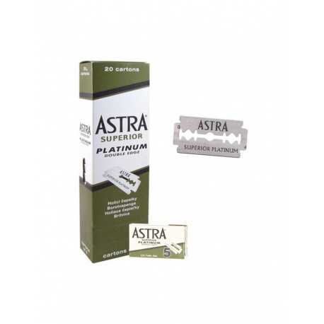  ASTRA SUPERIOR PLATINIUM  100 HOJAS DOBLE FILO 