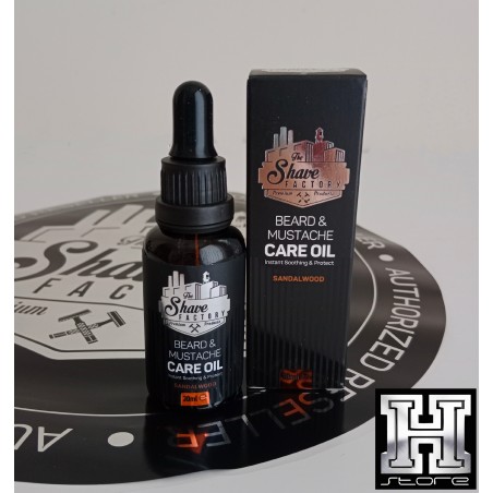 ACEITE DE BARBA Y BIGOTE 30ML THE SHAVE FACTORY