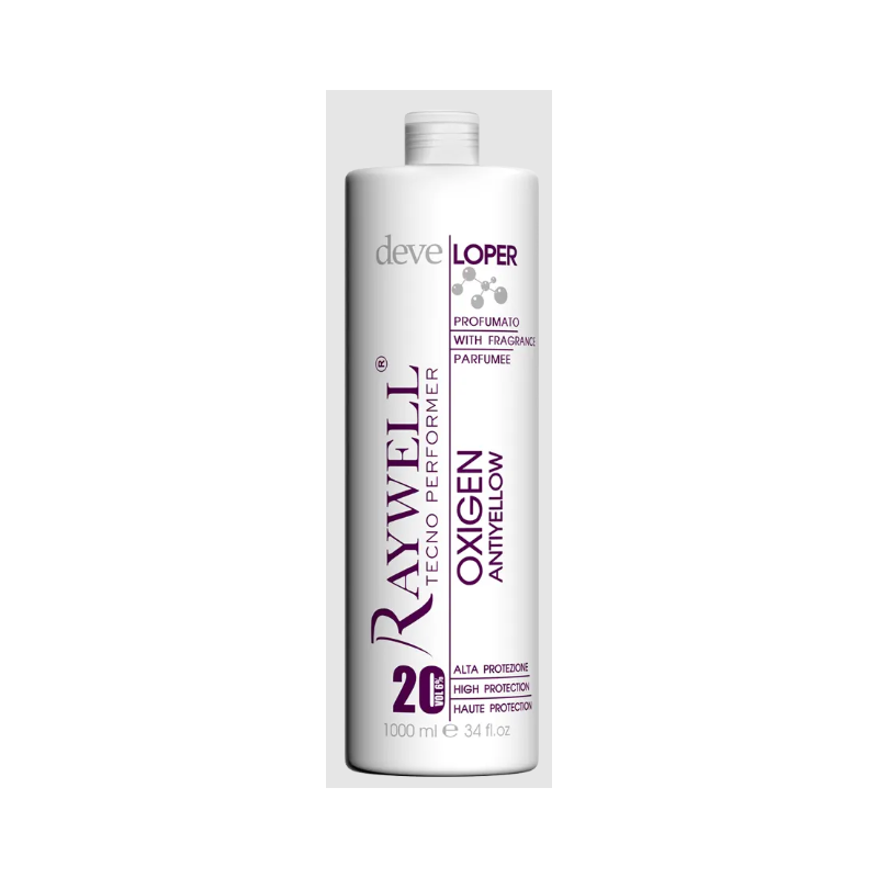 Raywell Oxigenada Anti-Yellow 20vol 1 Litro