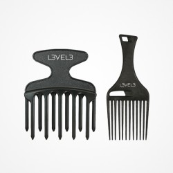 L3VEL3 PACK PEINES AFRO DE...