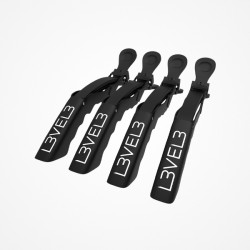 L3VEL3 PACK 4 PINZAS NEGRAS...