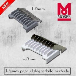 PEINES DE ACERO INOXIDABLE DESLIZABLES 1,5 -4,5 MM