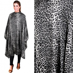 CAPA DE CORTE LEOPARDO BLANCO NEGRO EUROSTIL