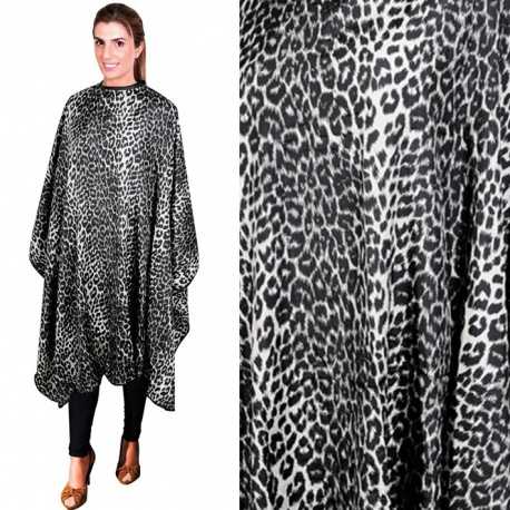 CAPA DE CORTE LEOPARDO BLANCO NEGRO EUROSTIL