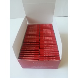 CAJA DE 50 PAQUETES CERILLAS CORTA SANGRE  THE LEGEND